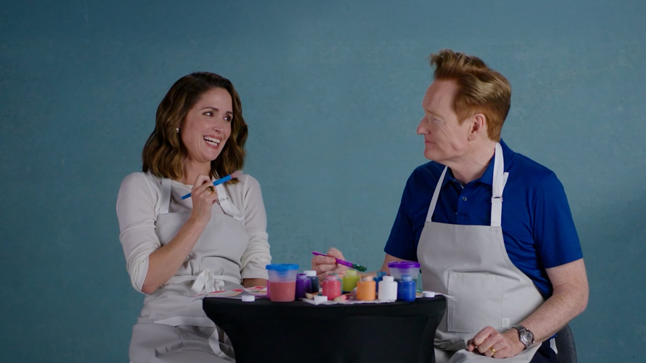 Art Therapy with Rose Byrne and Conan O’Brien